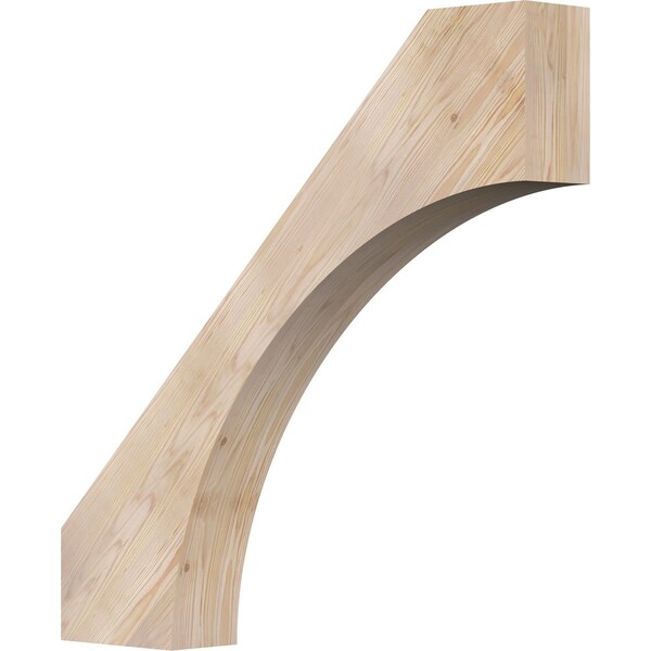 Ekena Millwork 5 1/2"W x 36"D x 36"H Westlake Smooth Knee Brace, Douglas Fir BRC06X36X36WTL00SDF - main